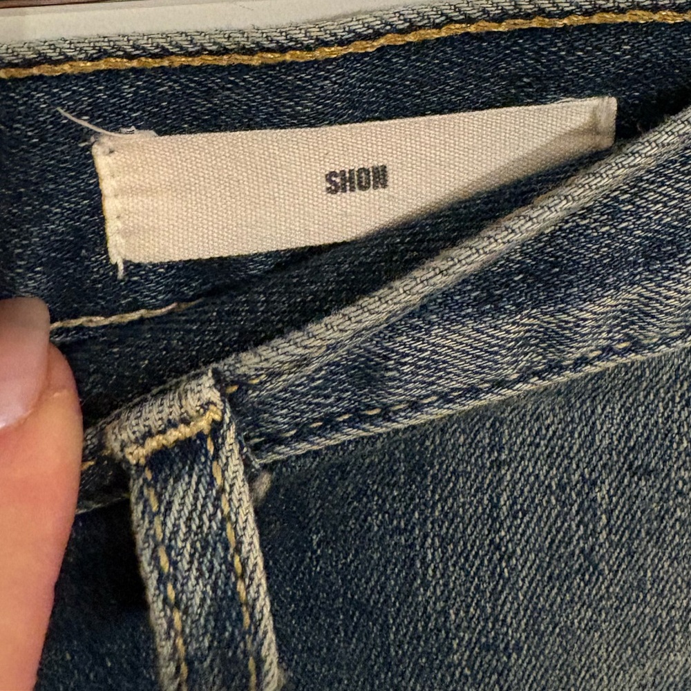 Nili Lotan Shon Barrel Jean in Classic wash - Picture 6 of 9